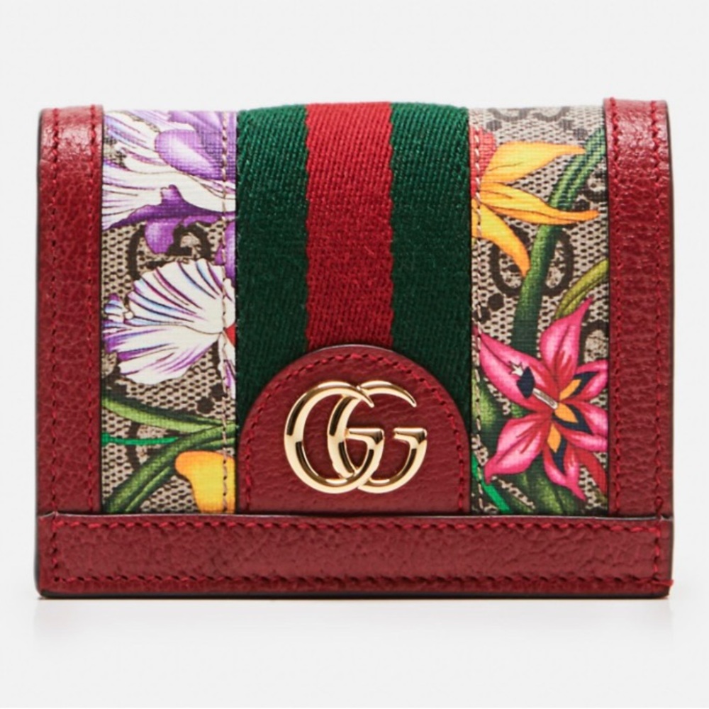 Gucci Ophidia floral wallet Authentic